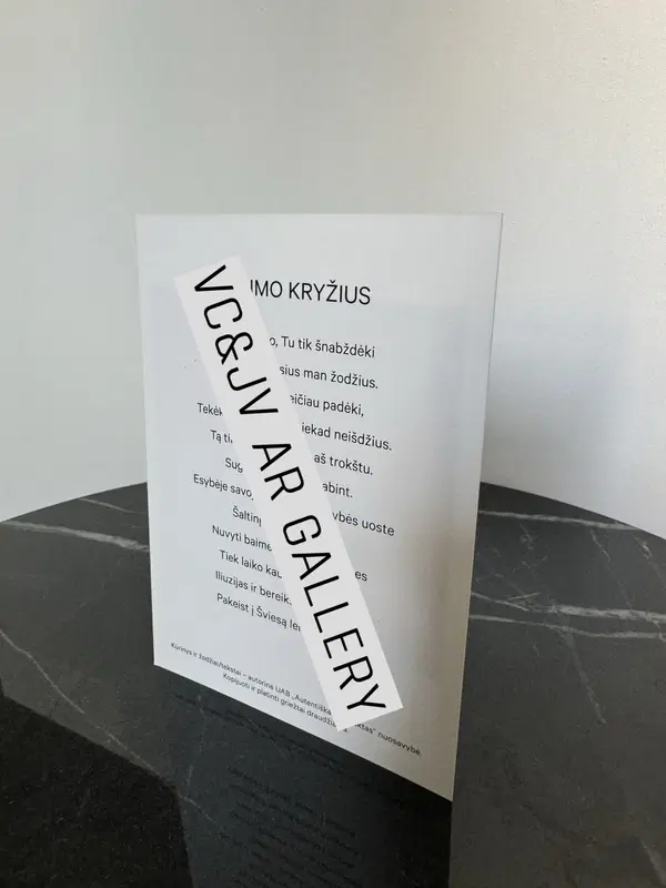 Atvirutė ,,Vedimo kryžius” 2