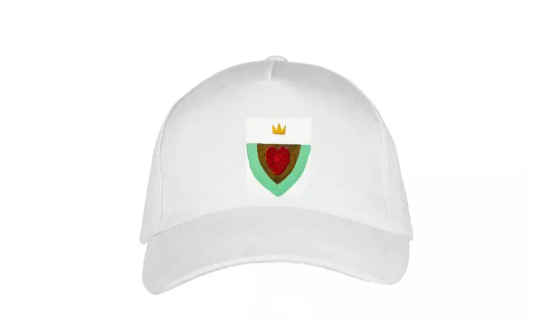 Medvilninė kepurė ,,Karališka širdis”