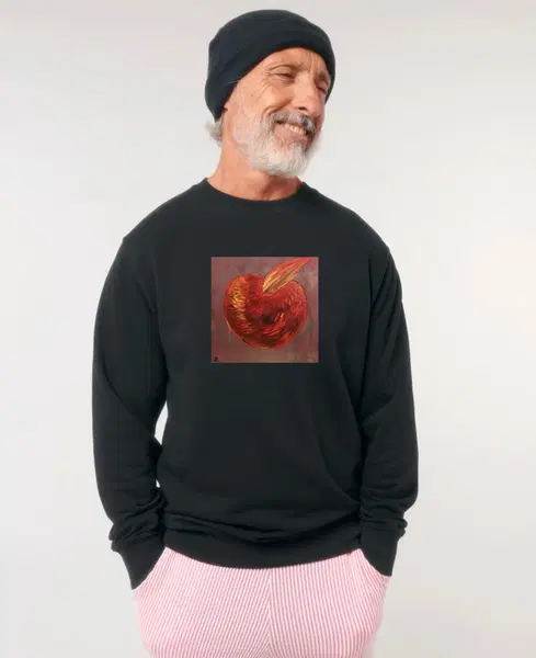 Ikoniškas unisex megztinis ,,Karališkas obuolys" 3