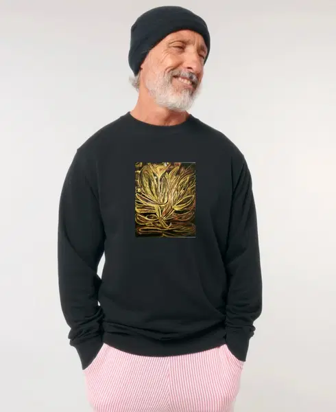 Ikoniškas unisex megztinis ,,Paparčio žiedas" 3
