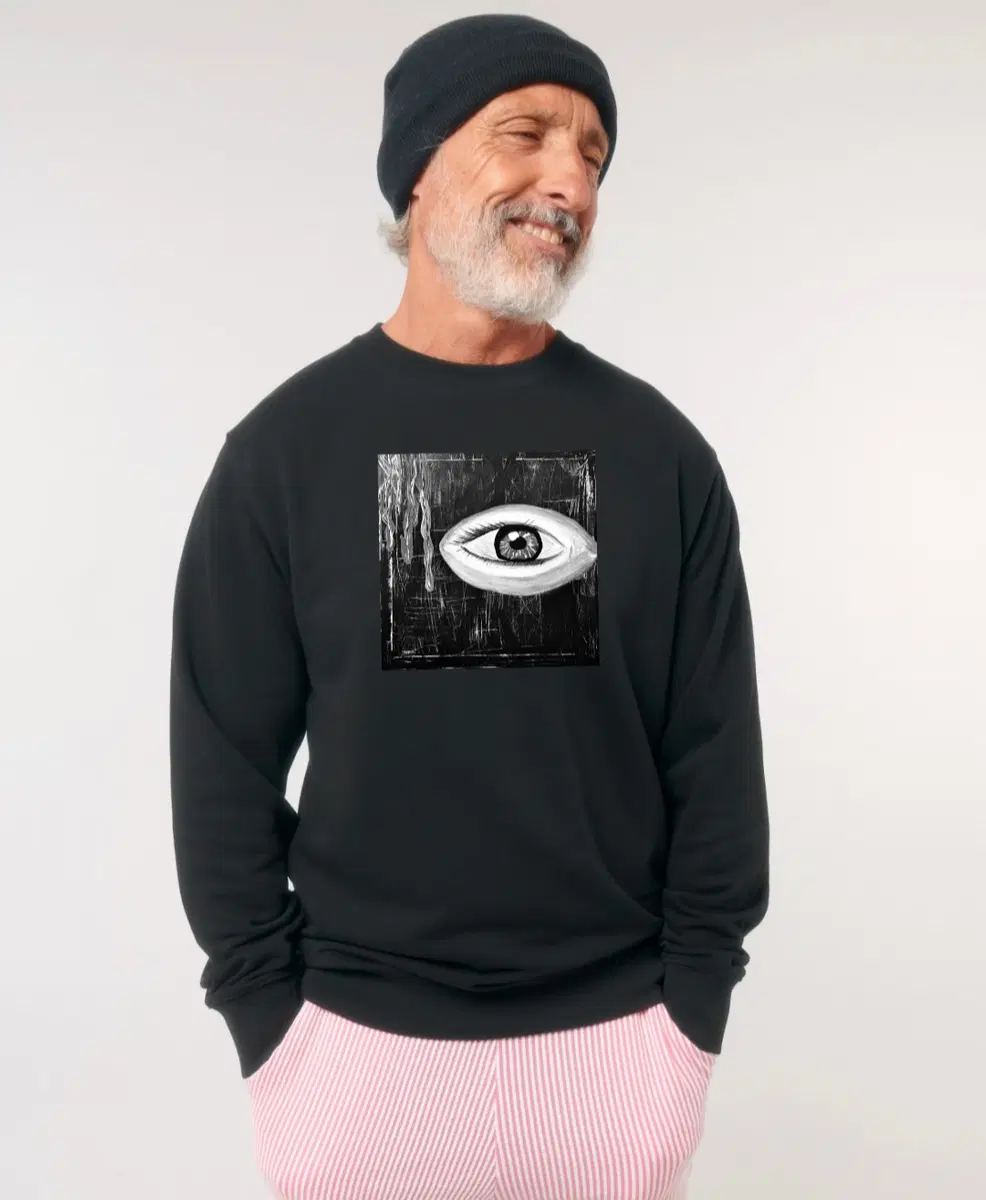 Ikoniškas unisex megztinis ,,Kūrėjo akyje"