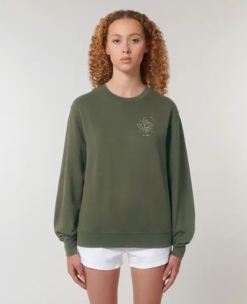 Vintažinis unisex megztinis ,,Logo" 3
