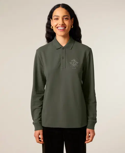 Polo unisex marškinėliai ilgomis rankovėmis ,,Logo" 4