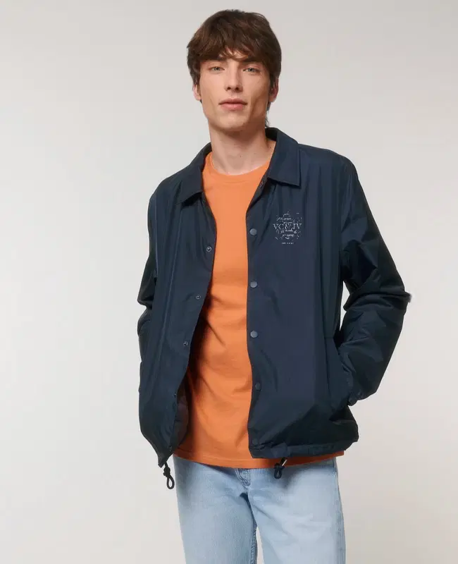 Plona unisex striukė su spaustukais ,,Logo"