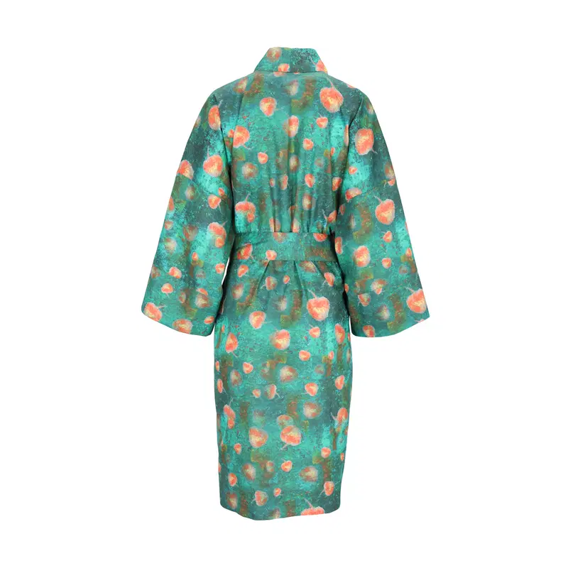 Satino chalatas kimono ,,Afroditė" 2