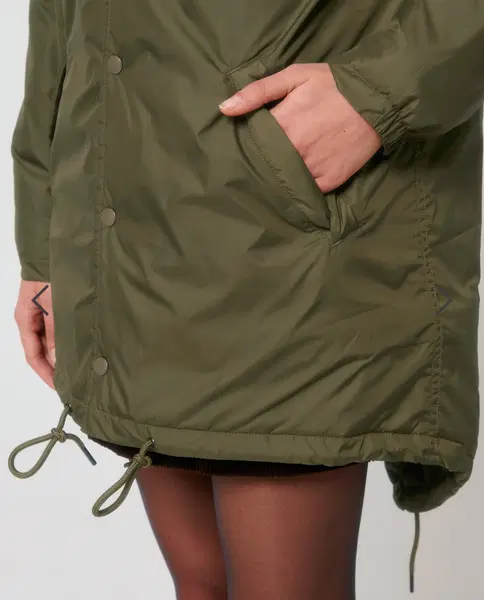 Išpirktuvių prekė. Pailginta unisex striukė ,,Logo" 4