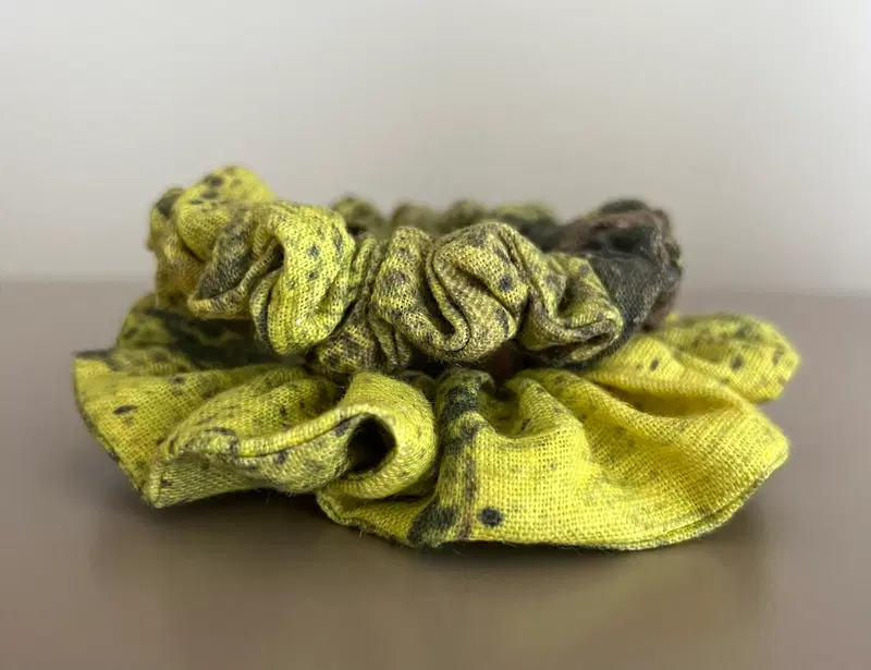 Lininė plaukų gumytė ,,Gausa"