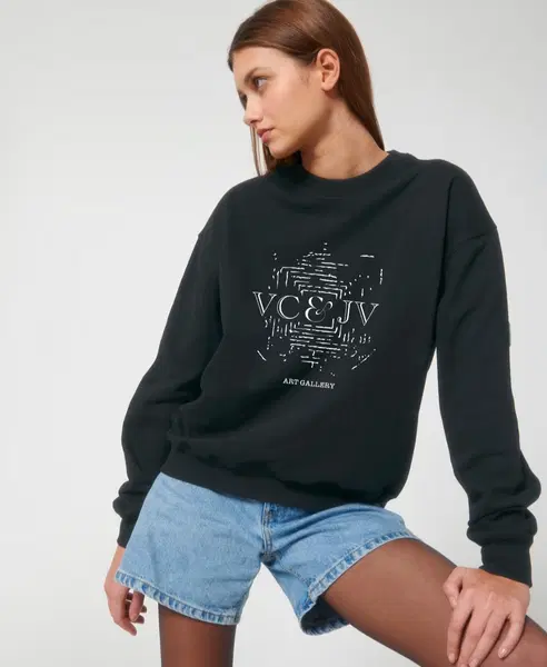 Sportinis/laisvalaikio unisex megztinis ,,Logo"2 2