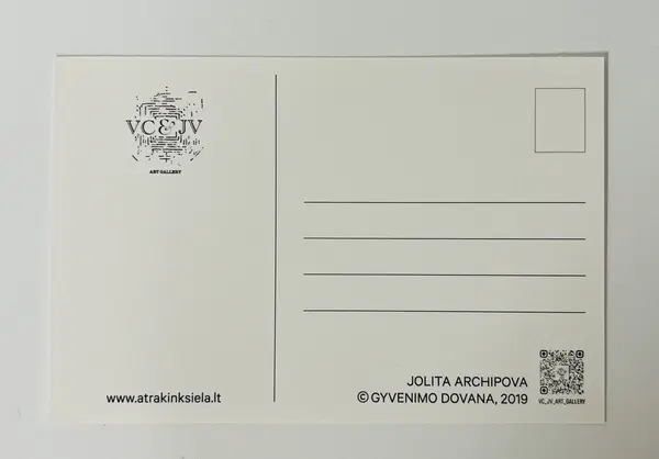 Atvirlaiškis ,,Gyvenimo dovana” 3