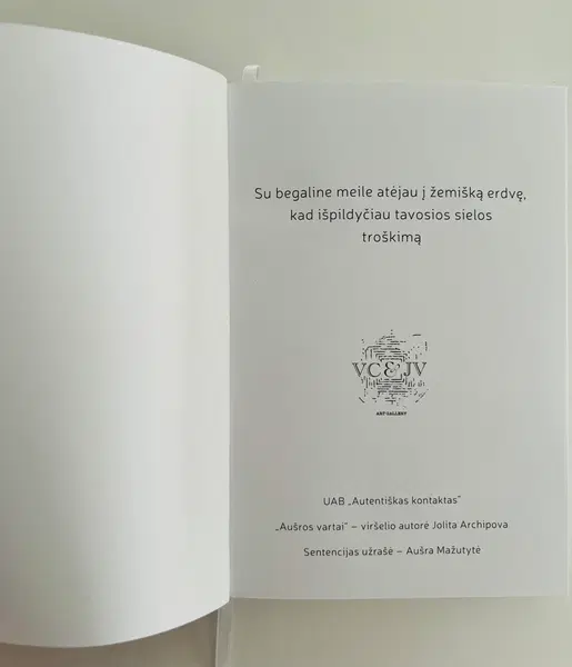 Darbo knyga/kalendorius ,,Šviesa" 2026 3