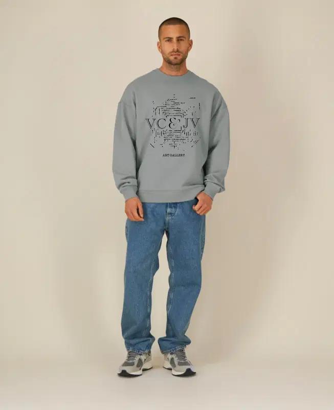 Oversize megztinis ,,Logo"