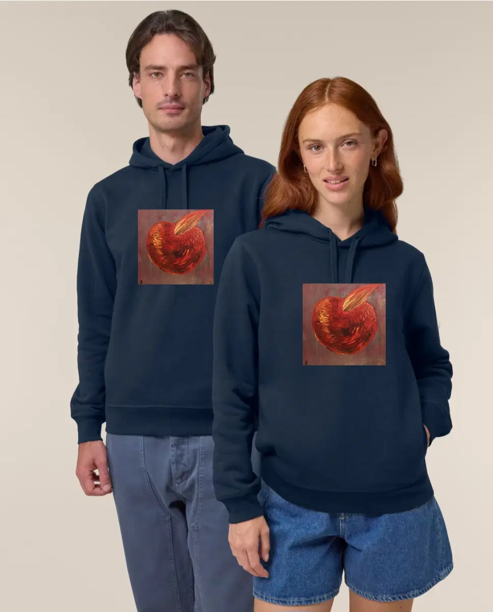 Unisex džemperis su šoninėmis kišenėmis ,,Karališkas obuolys"