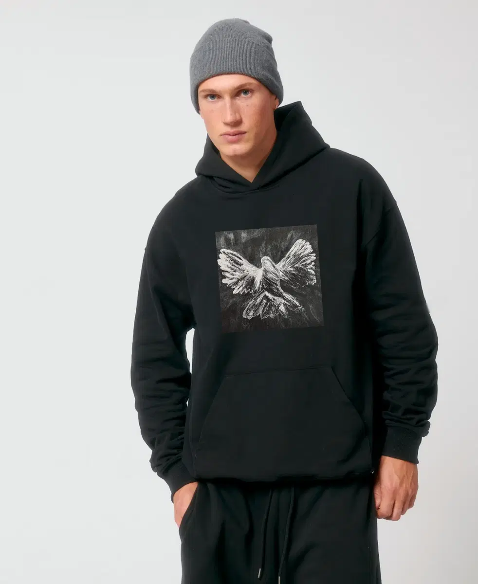 Oversize unisex džemperis ,,Nevaržoma laisvė"